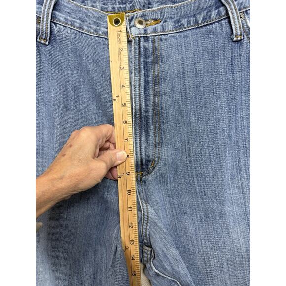 Cinch Jeans Men's Size 42 x 34 Denim 5 Pocket Western Work Jeans Distressed - Picture 9 of 16